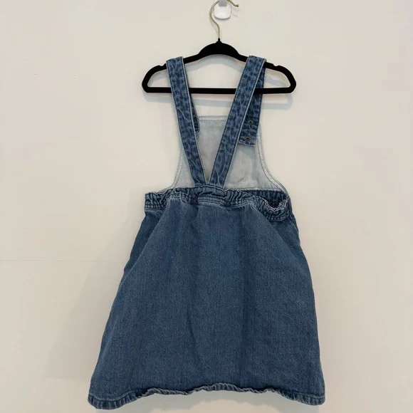 Kids Blue Denim Overalls EnFant size 5T - Picture 3 of 4